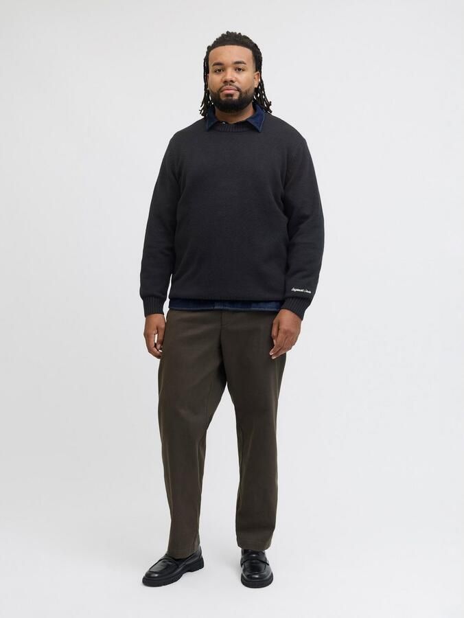 Jack & Jones PlusSize Gebreide trui JORNORREBRO KNIT CREW NECK PLS - Foto 5
