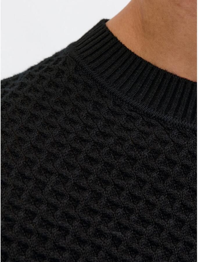 Jack & Jones Premium Gebreide pullover met structuurmotief model 'BARKLEY'