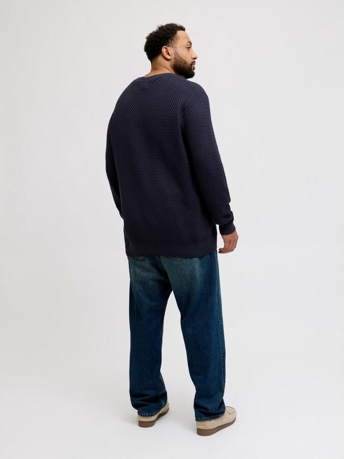 Jack & Jones PlusSize Gebreide trui JPRBLUBARKLEY KNIT CREW NECK PLS - Foto 5