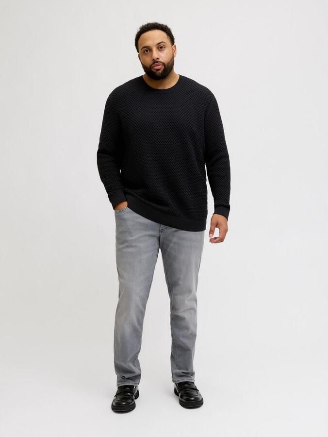 Jack & Jones PlusSize Gebreide trui JPRBLUBARKLEY KNIT CREW NECK PLS - Foto 6