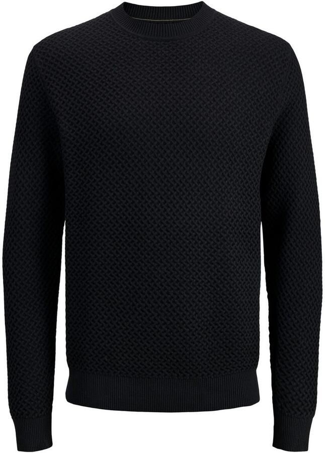 Jack & Jones Premium Gebreide pullover met structuurmotief model 'BARKLEY' - Foto 5