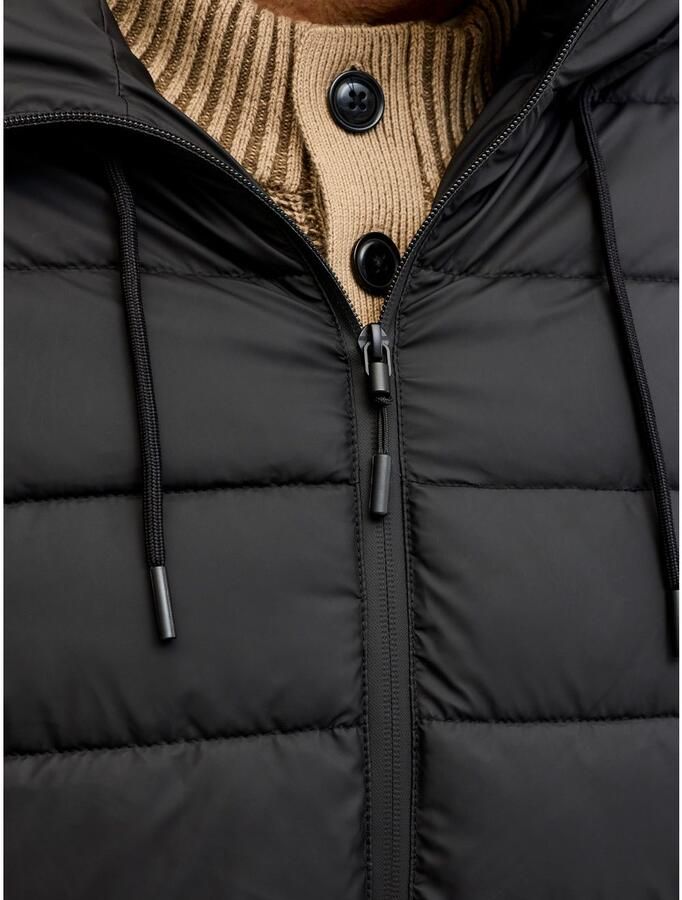 Jack & Jones PlusSize Gewatteerde jas JCOPOINT PU PUFFER JACKET BF PLS