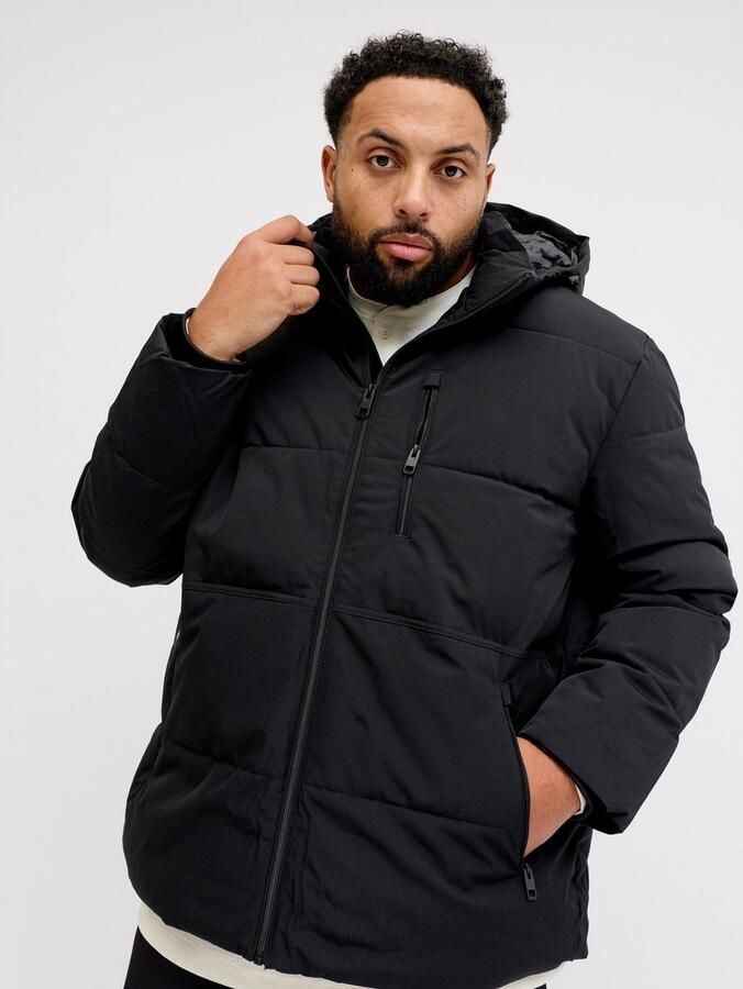 Jack & Jones PlusSize Gewatteerde jas JJEOWEN PUFFER SN PLS - Foto 4