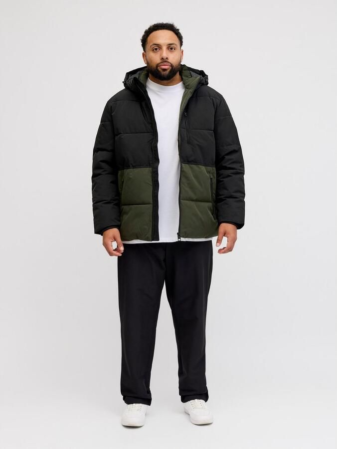 Jack & Jones PlusSize Gewatteerde jas JJEOWEN PUFFER SN PLS - Foto 4