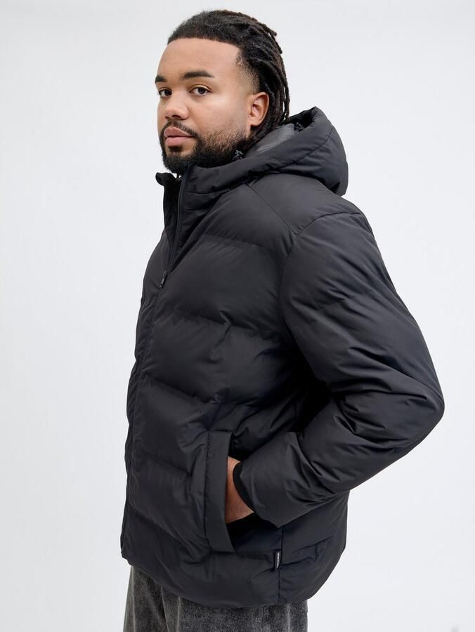 Jack & Jones PlusSize Gewatteerde jas JJESOHO PUFFER HOOD SN PLS - Foto 3