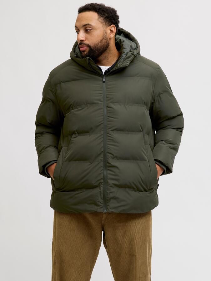 Jack & Jones PlusSize Gewatteerde jas JJESOHO PUFFER HOOD SN PLS - Foto 6