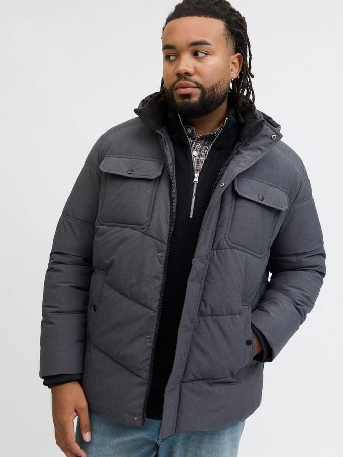 Jack & Jones PlusSize Gewatteerde jas JJMORGAN PUFFER JACKET PLS - Foto 4