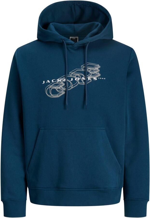 Jack & Jones PlusSize Hoodie JCOFUSION BRANDING SWEAT HOOD PLS - Foto 9