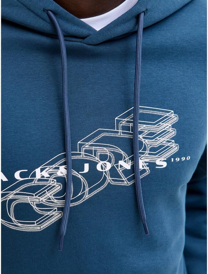 Jack & Jones PlusSize Hoodie JCOFUSION BRANDING SWEAT HOOD PLS - Foto 4