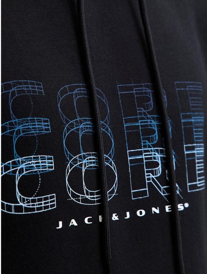 Jack & Jones PlusSize Hoodie JCOFUSION BRANDING SWEAT HOOD PLS - Foto 4