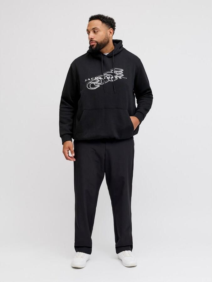 Jack & Jones PlusSize Hoodie JCOFUSION BRANDING SWEAT HOOD PLS - Foto 5