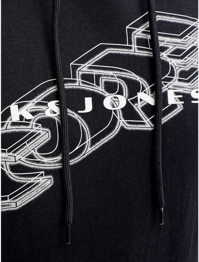 Jack & Jones PlusSize Hoodie JCOFUSION BRANDING SWEAT HOOD PLS - Foto 3
