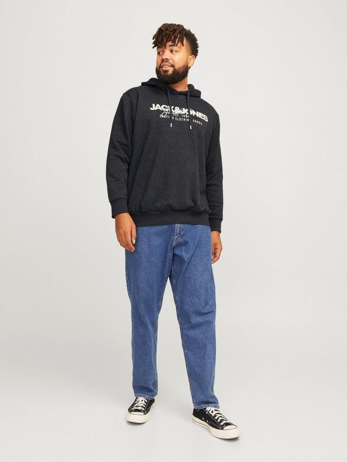 Jack & Jones PlusSize Hoodie JJALVIS SWEAT HOOD PLS - Foto 4