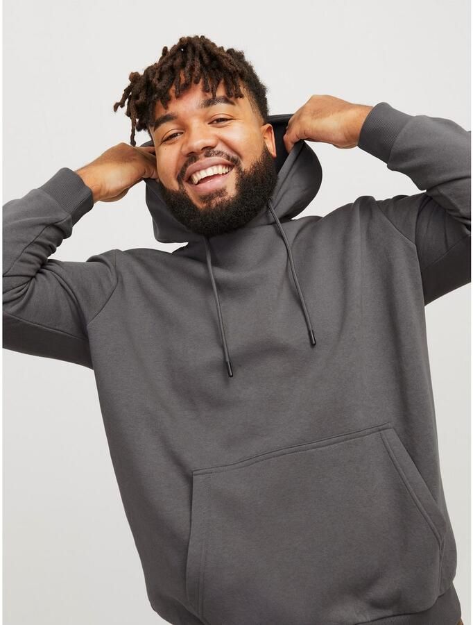 Jack & Jones PlusSize Hoodie JJEBRADLEY SWEAT HOOD NOOS PLS - Foto 3