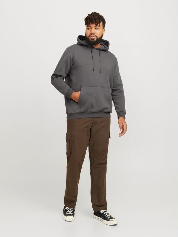 Jack & Jones PlusSize Hoodie JJEBRADLEY SWEAT HOOD NOOS PLS - Foto 4