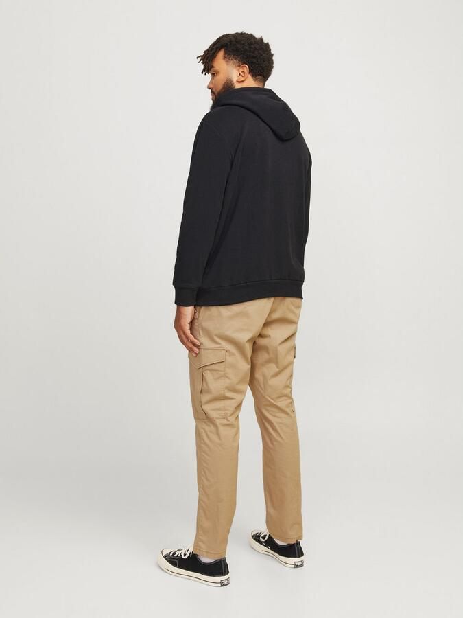 Jack & Jones PlusSize Hoodie JJECALEB VARSITY SWEAT HOOD NOOS PLS - Foto 5