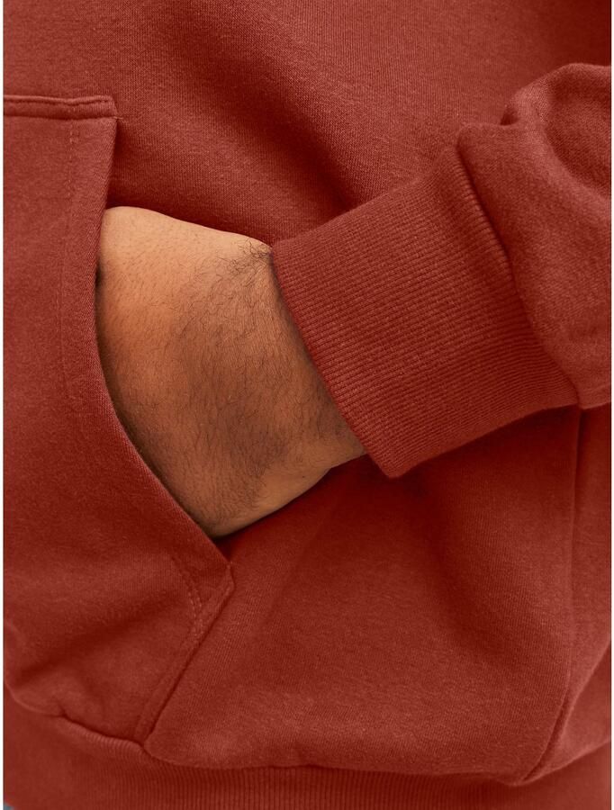 Jack & Jones PlusSize Hoodie JJECALEB VARSITY SWEAT HOOD NOOS PLS - Foto 5