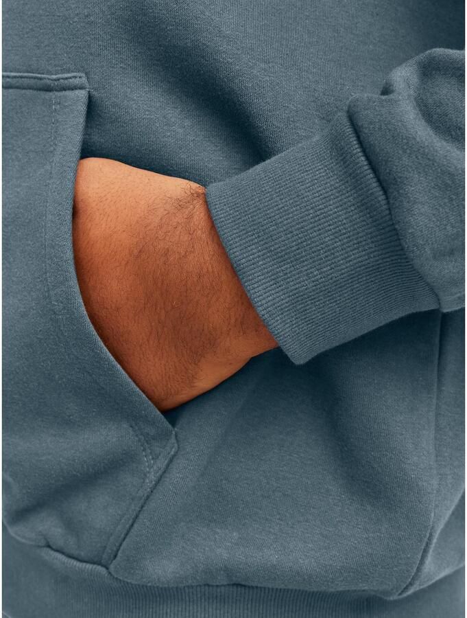 Jack & Jones PlusSize Hoodie JJECALEB VARSITY SWEAT HOOD NOOS PLS - Foto 4