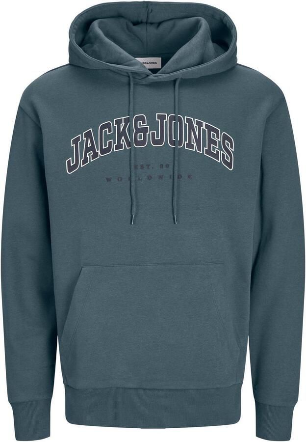 Jack & Jones PlusSize Hoodie JJECALEB VARSITY SWEAT HOOD NOOS PLS - Foto 8
