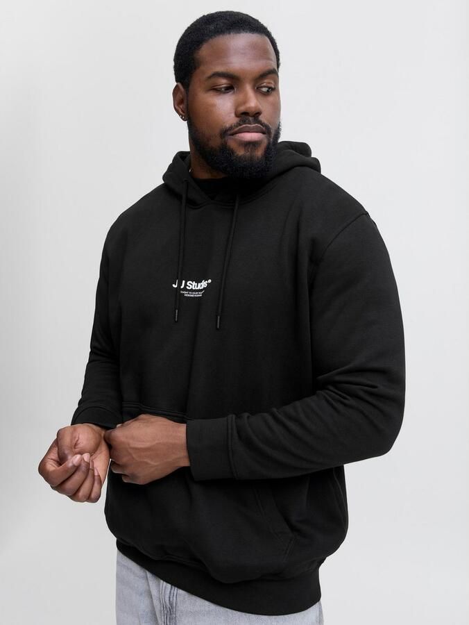 Jack & Jones PlusSize Hoodie JJESOHO SWEAT HOOD NOOS PLS - Foto 4