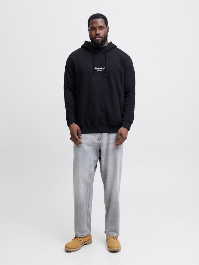 Jack & Jones PlusSize Hoodie JJESOHO SWEAT HOOD NOOS PLS - Foto 5