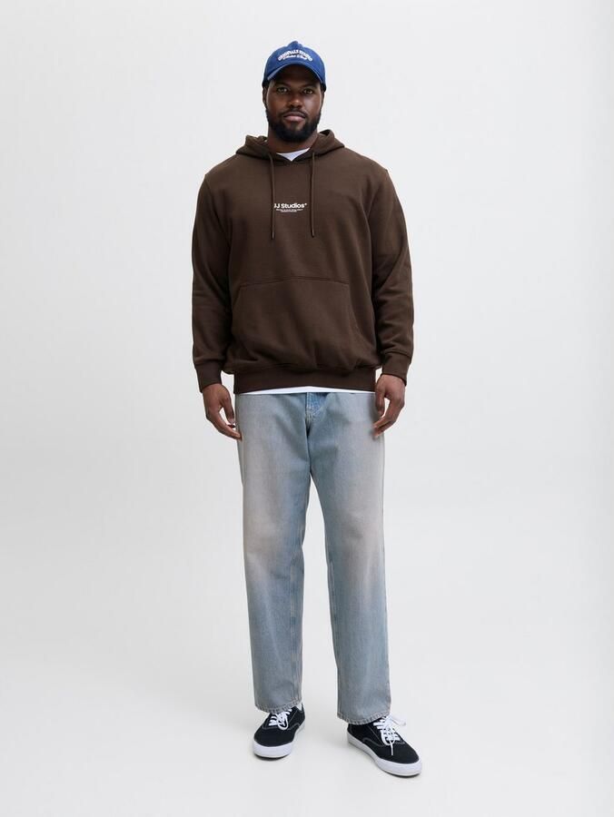 Jack & Jones PlusSize Hoodie JJESOHO SWEAT HOOD NOOS PLS - Foto 4