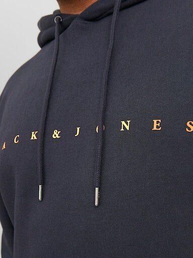 JACK & JONES PLUS SIZE hoodie Plus Size met printopdruk donkerblauw - Foto 5