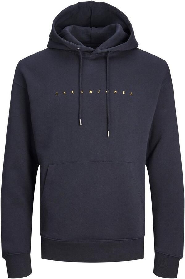 JACK & JONES PLUS SIZE hoodie Plus Size met printopdruk donkerblauw - Foto 4