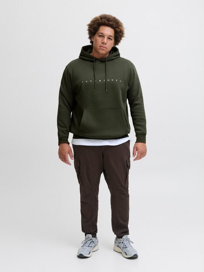Jack & Jones PlusSize Hoodie JJESTAR JJ SWEAT HOOD NOOS PLS - Foto 10