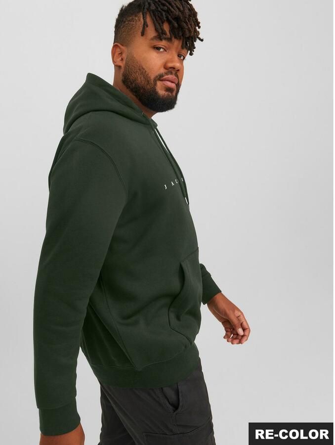 Jack & Jones PlusSize Hoodie JJESTAR JJ SWEAT HOOD NOOS PLS - Foto 7
