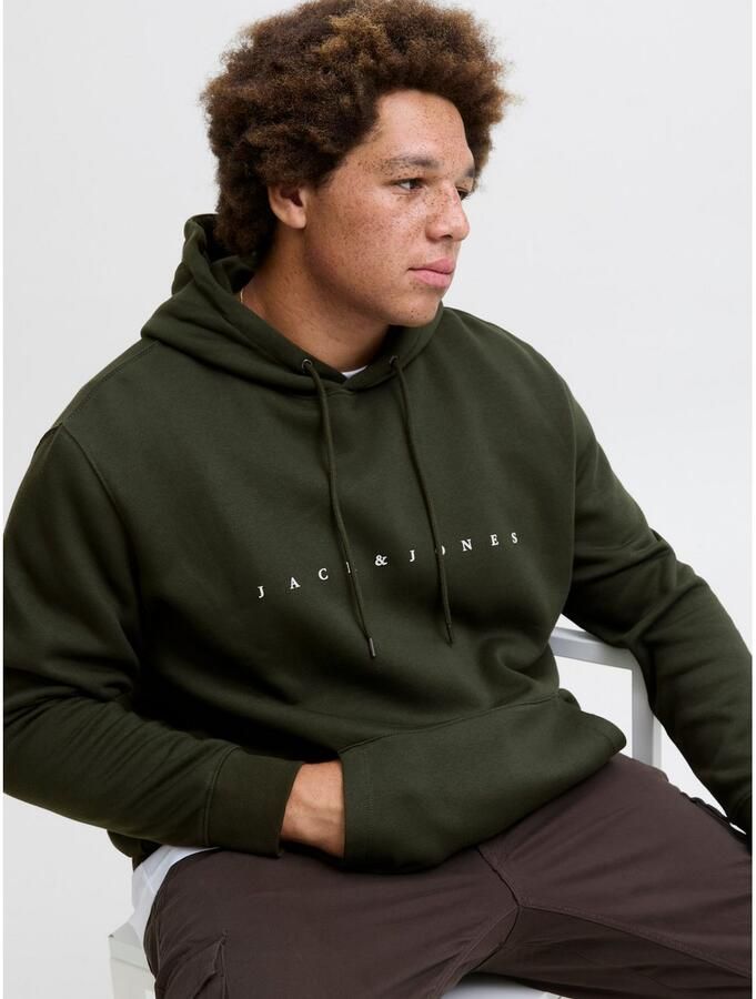 Jack & Jones PlusSize Hoodie JJESTAR JJ SWEAT HOOD NOOS PLS - Foto 3