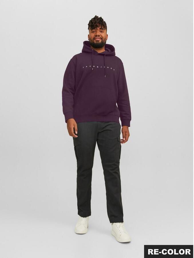 Jack & Jones PlusSize Hoodie JJESTAR JJ SWEAT HOOD NOOS PLS - Foto 5