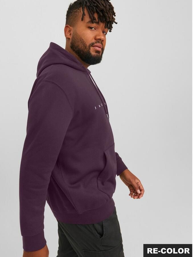 Jack & Jones PlusSize Hoodie JJESTAR JJ SWEAT HOOD NOOS PLS - Foto 7