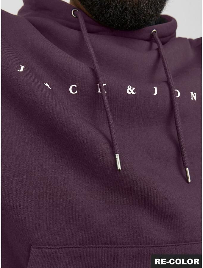 Jack & Jones PlusSize Hoodie JJESTAR JJ SWEAT HOOD NOOS PLS - Foto 4