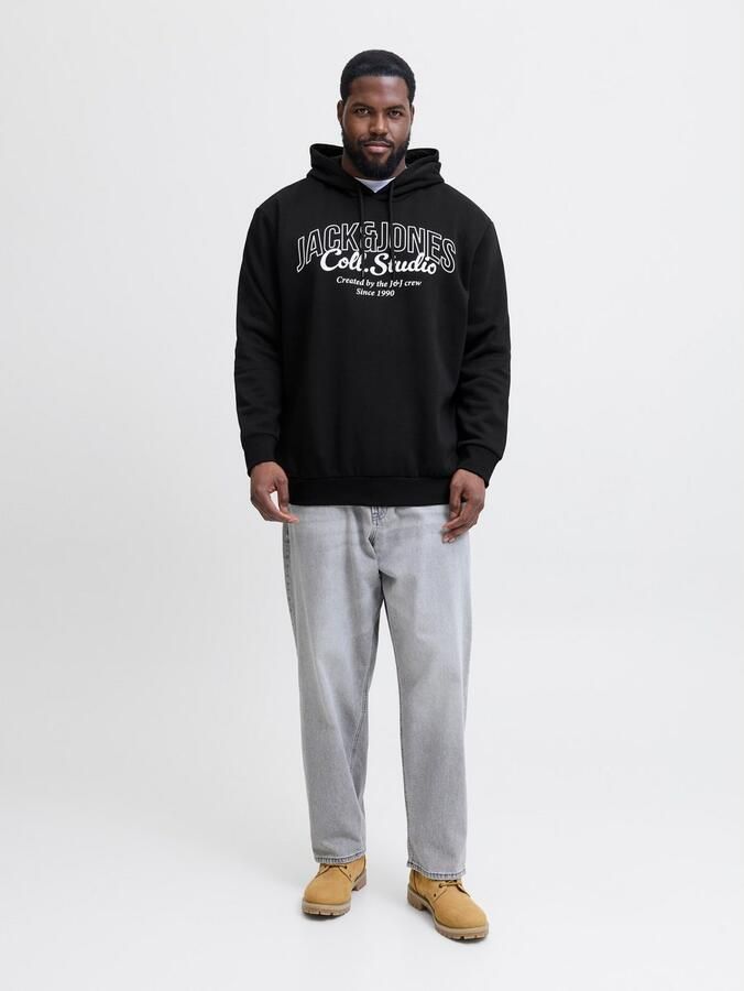 Jack & Jones PlusSize Hoodie JJMAKOTO SWEAT HOOD PLS - Foto 6
