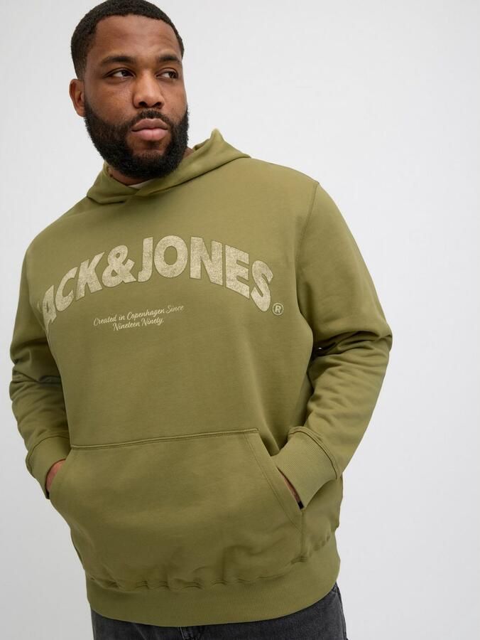 Jack & Jones PlusSize Hoodie JORALMERIA SWEAT HOOD PLS - Foto 2