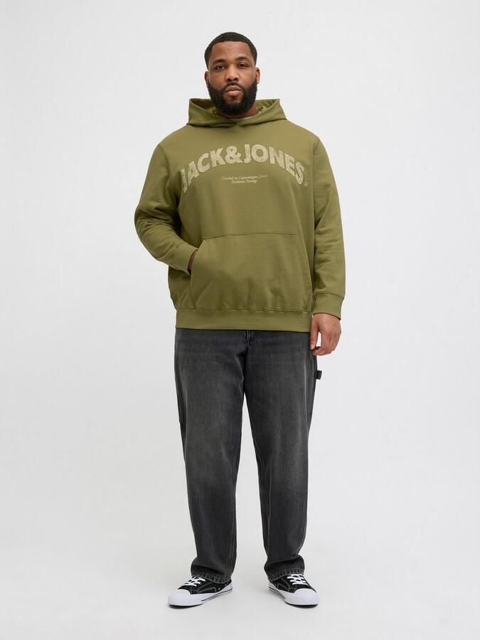 Jack & Jones PlusSize Hoodie JORALMERIA SWEAT HOOD PLS - Foto 3