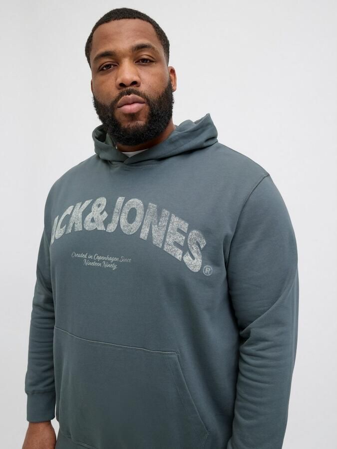 Jack & Jones PlusSize Hoodie JORALMERIA SWEAT HOOD PLS - Foto 4