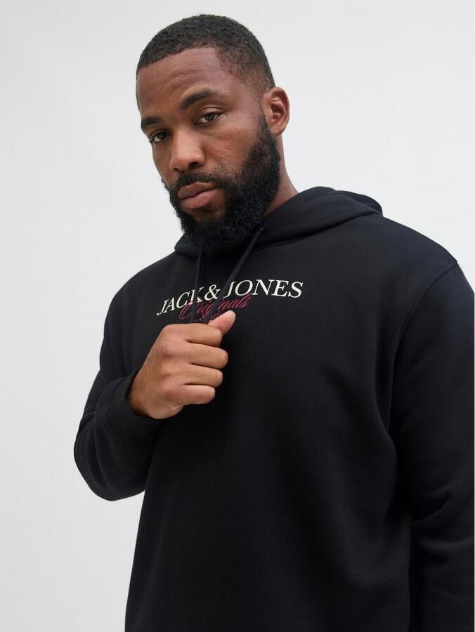 Jack & Jones PlusSize Hoodie JORBILLYBURG SWEAT HOOD FST PLS - Foto 3