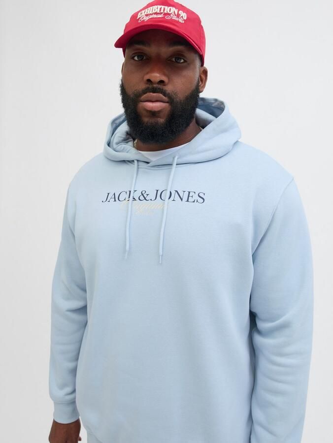 Jack & Jones PlusSize Hoodie JORBILLYBURG SWEAT HOOD FST PLS - Foto 3