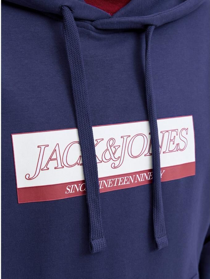 Jack & Jones Hoodie JORINWOOD BLOCK BRANDING SWEAT HOOD - Foto 4