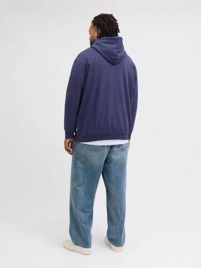 Jack & Jones PlusSize Hoodie JORINWOOD BLOCK BRANDING SWEAT HOO PLS - Foto 6