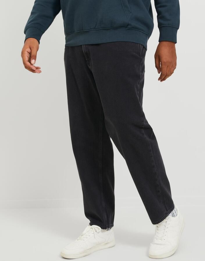 JACK & JONES PLUS SIZE relaxed jeans JJICHRIS JJORIGNIAL MF 912 Plus Size zwart - Foto 3