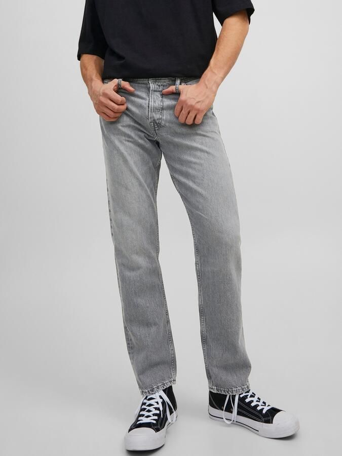 JACK & JONES PLUS SIZE JJICHRIS JJORIGNIAL regular loose fit jeans grey denim - Foto 8
