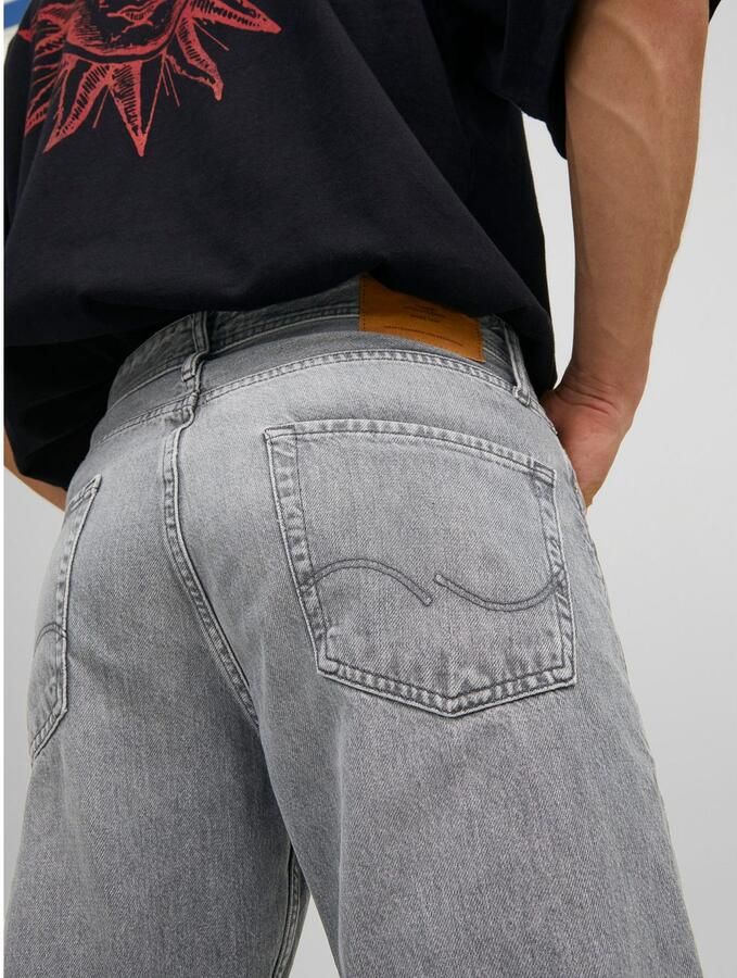 JACK & JONES PLUS SIZE JJICHRIS JJORIGNIAL regular loose fit jeans grey denim - Foto 4