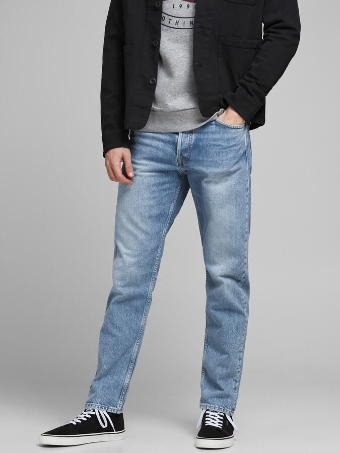 JACK & JONES PLUS SIZE JJICHRIS JJORIGNIAL relaxed loose fit jeans blue denim - Foto 11