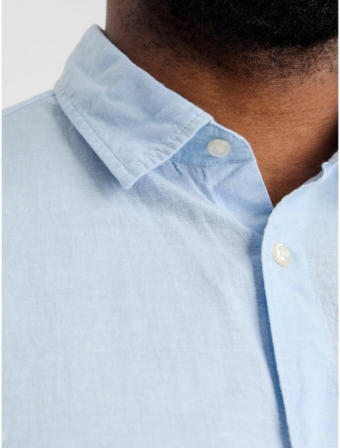 Jack & Jones PlusSize Overhemd met korte mouwen JJEBREEZE SHIRT SS SN PLS
