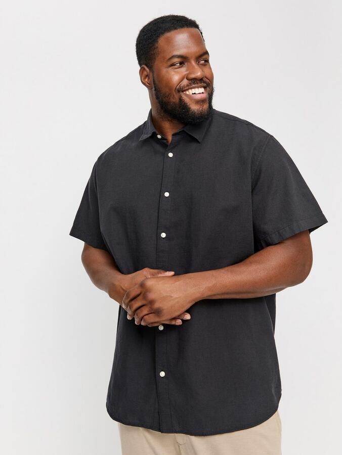 Jack & Jones PlusSize Overhemd met korte mouwen JJEBREEZE SHIRT SS SN PLS - Foto 4