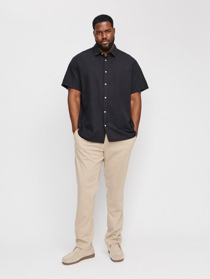 Jack & Jones PlusSize Overhemd met korte mouwen JJEBREEZE SHIRT SS SN PLS - Foto 5
