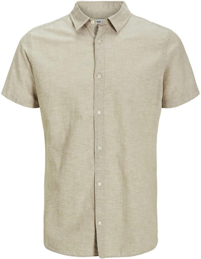 Jack & Jones PlusSize Overhemd met korte mouwen JJEBREEZE SHIRT SS SN PLS - Foto 3